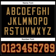 Custom Black Old Gold-Red Mesh Authentic Football Jersey Custom Black Old Gold-Red Mesh Authentic Football Jersey